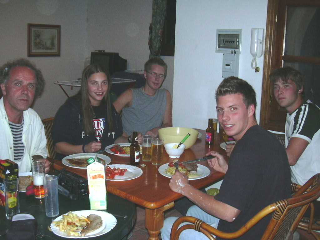 Jag, Sussie, Martin, Micke och Andr.