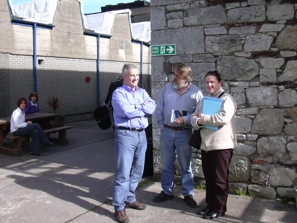 Gerald, Jorg och Derval.