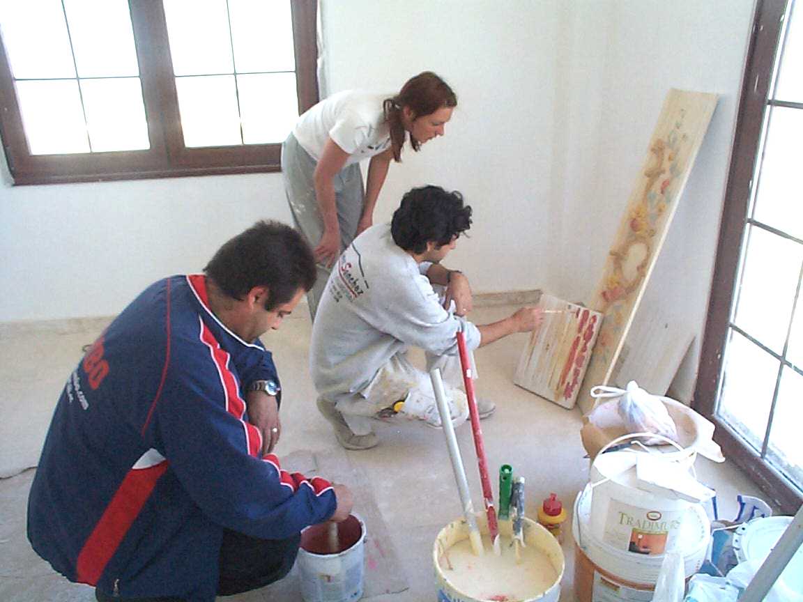 Juan F Ramos, Gabriella och Andre.