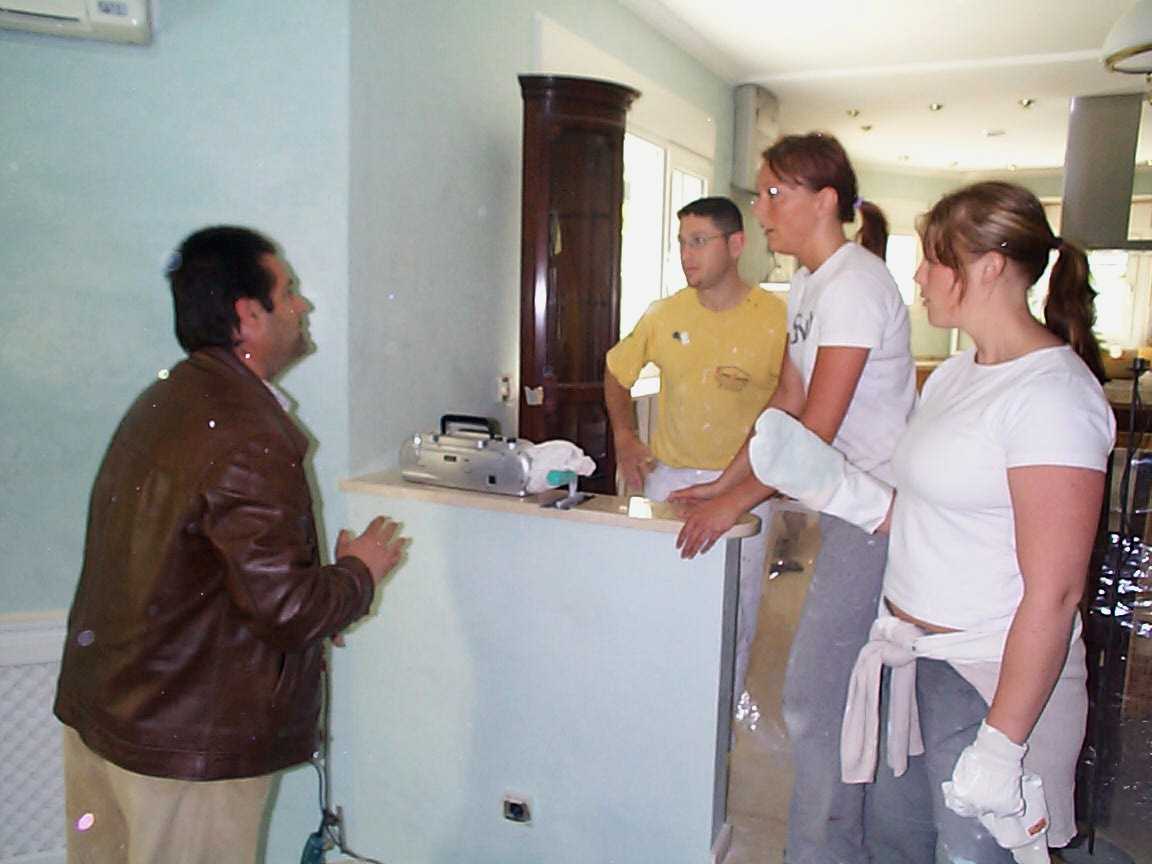 Juan F Ramos instruerar Ida & Gabriella
